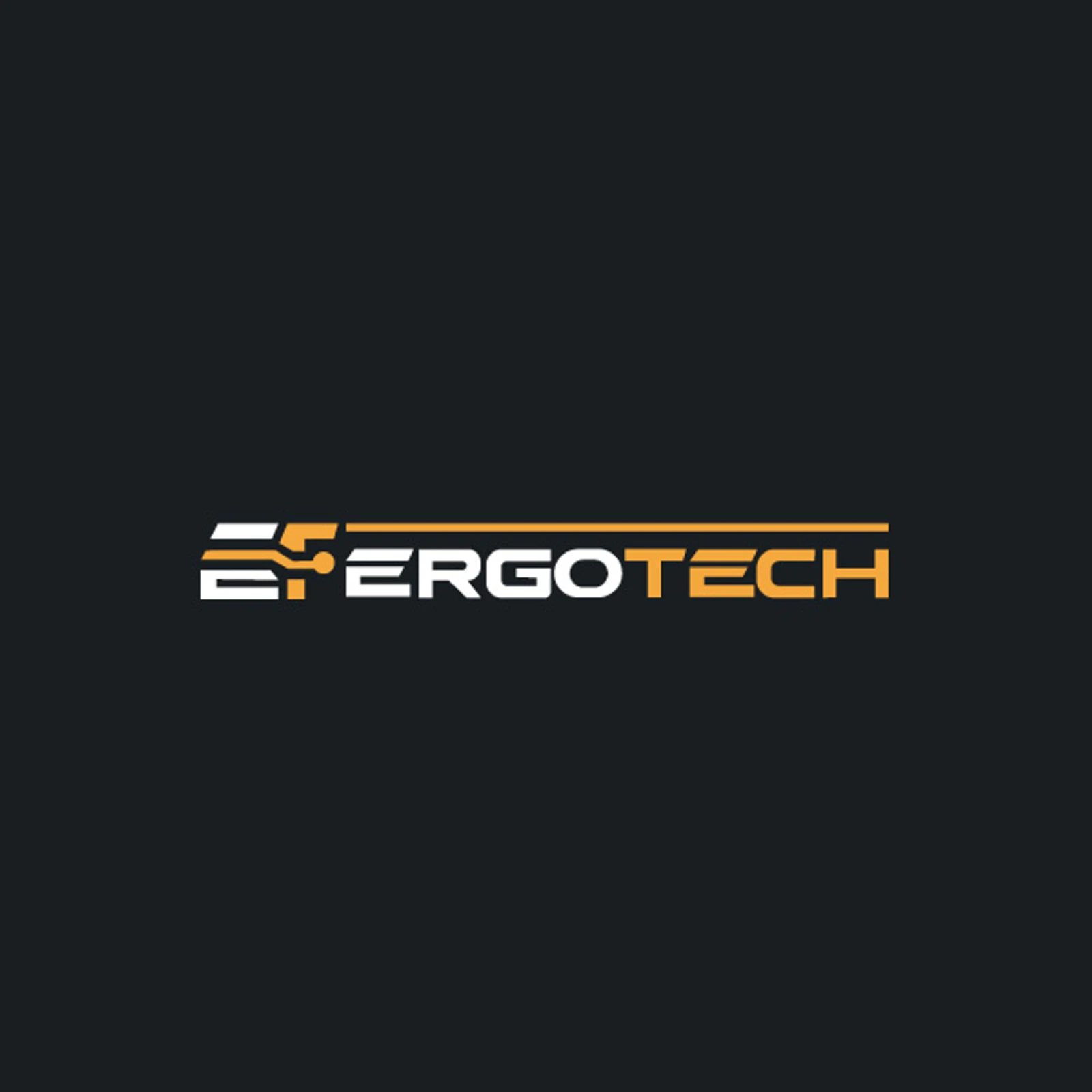 Logo Energotech na ciemnym tle